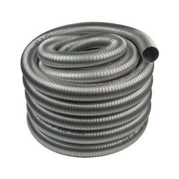 Tubo flessibile doppia parete inox tubo fless. inox d.p. d 150