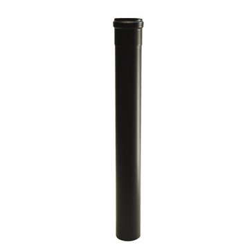 Elemento lineare mf - acciaio 1.2 l 250 mm elemento lineare dn80 l. 250mm "nero" pellet 1.2