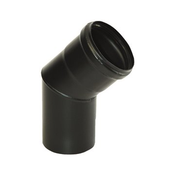 Curva a 45°mf - acciaio 1.2 curva 45° dn80 "nera" pellet 1.2