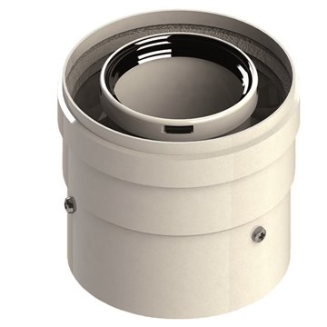 Tronchetto Partenza Coassiale 60/100 Flangia BAXI ROCA | Idrobay