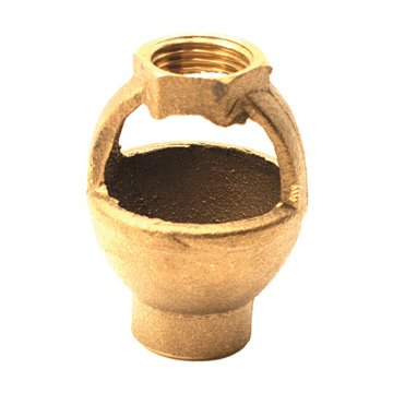 Imbuto di Scarico IM 1" 1/2 in Ottone con Attacchi 1"1/2FF Idrobay