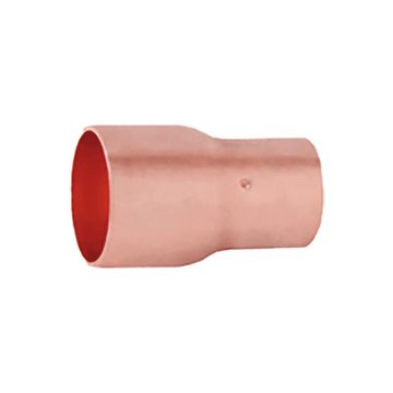 Manicotto ridotto in rame manicotto ridotto sp.1 mm 3/4" x 5/8"f/f