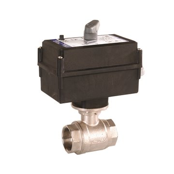 Valvola a sfera motorizzata a 2 vie valv.sfera motor.2vie 2" 230vac g20/105b 2" 230v ip 65 2