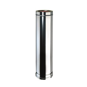 Elemento lineare mf - inox/inox l 1000 mm tubo inox dp1000 d250/300