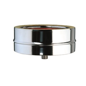 Tappo scarico condensa - inox/inox l 120 mm tappo scar.condensa inox d250