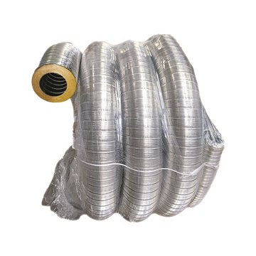 Tubo flessibile doppia parete coibentato tubo flessibile doppia parete coibentato acciaio inox aisi 316l d.180