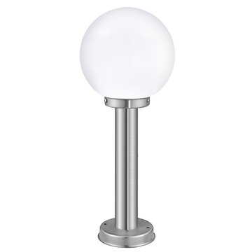 NISIA - Piantana - E27 1X60W - Struttura in acciaio inox / finitura ac