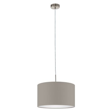 PASTERI - Sospensione - E27 1X60W - Struttura in acciaio / finitura ni