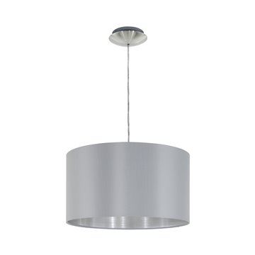 MASERLO - Sospensione - E27 1X60W - Struttura in acciaio / finitura ni