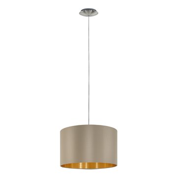 MASERLO - Sospensione - E27 1X60W - Struttura in acciaio / finitura ni