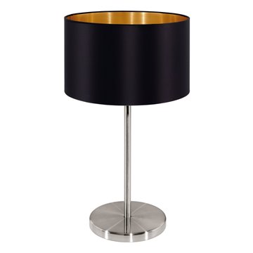 MASERLO - Lampada da tavolo - E27 1X60W - Struttura in acciaio / finit