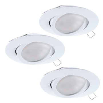 TEDO Illuminazione da incasso GU10-LED 3X4,6W inclusa Struttura in all