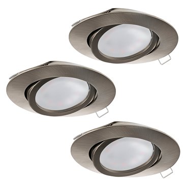 TEDO Illuminazione da incasso GU10-LED 3X4,6W inclusa Struttura in all
