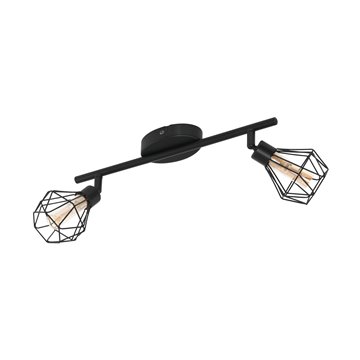 ZAPATA 1 - Faretti - G9-LED 2X3W inclusa - Struttura in acciaio / fini