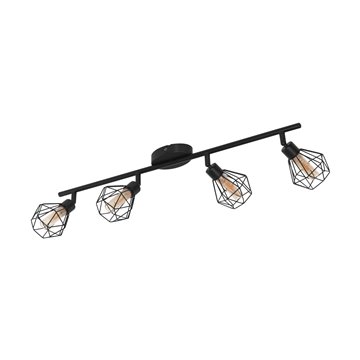 ZAPATA 1 - Faretti - G9-LED 4X3W inclusa - Struttura in acciaio / fini