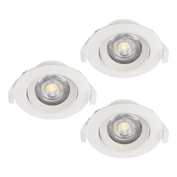 SARTIANO Illuminazione da incasso LED 3X4,6W 3000K 3X500Lm inclusa Str