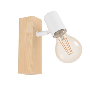 TOWNSHEND 3 - Faretti - E27-LED 1X10W - Struttura in legno, acciaio / 