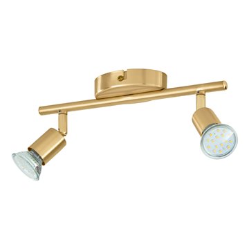 BUZZ-LED - Faretti - GU10-LED 2X2,8W inclusa - Struttura in acciaio / 