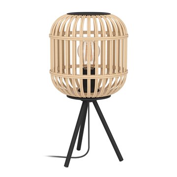 BORDESLEY - Lampada da tavolo - E27 1X28W - Struttura in acciaio / fin