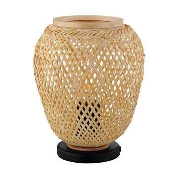 DEMBLEBY - Lampada da tavolo - E27 1X40W - Struttura in acciaio / fini