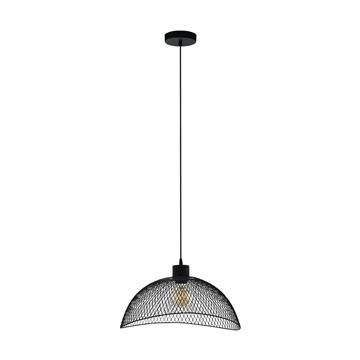 POMPEYA - Sospensione - E27 1X60W - Struttura in acciaio / finitura ne