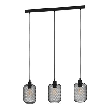 WRINGTON - Sospensione - E27 3X60W - Struttura in acciaio / finitura n