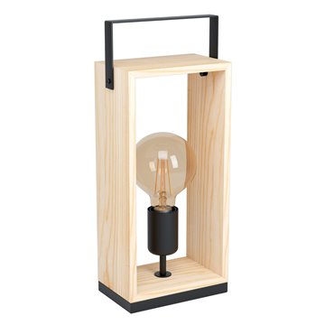 FAMBOROUGH - Lampada da tavolo - E27 1X40W - Struttura in metallo e le