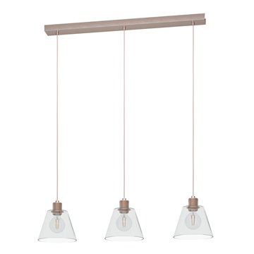 COPLEY - Sospensione - E27 3X40W - Struttura in metallo / finitura oro