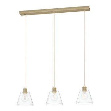 COPLEY - Sospensione - E27 3X40W - Struttura in metallo / finitura dor