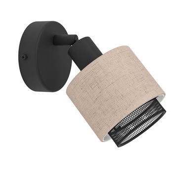 ROSLEY - Faretti - E14 1X40W - Struttura in acciaio / finitura nero D