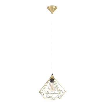 TARBES - Sospensione - E27 1X60W - Struttura in acciaio / finitura ott