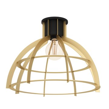 STILLINGTON - Plafone - E27 1X40W - Struttura in acciaio / finitura ne