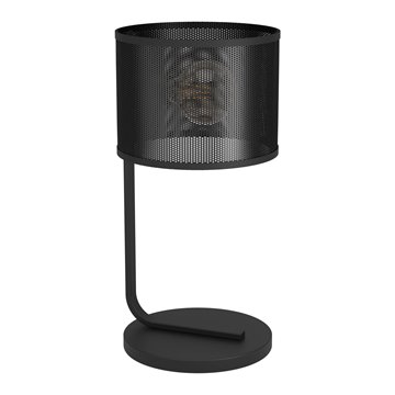 MANBY - Lampada da tavolo - E27 1X40W - Struttura in acciaio / finitur