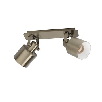 SOUTHERY - Faretti - E27 2X40W - Struttura in acciaio / finitura panna