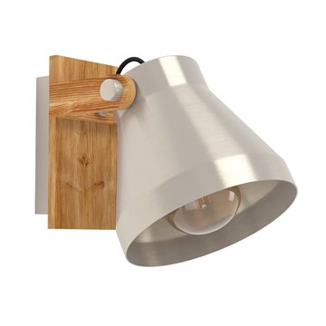 CAWTON - Faretti - E27 1X40W - Struttura in metallo e legno / finitura