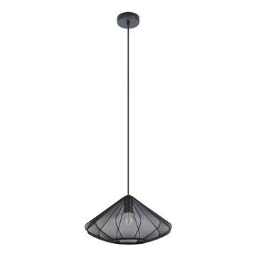 DOLWEN - Sospensione - E27 1X40W - Struttura in acciaio / finitura ner