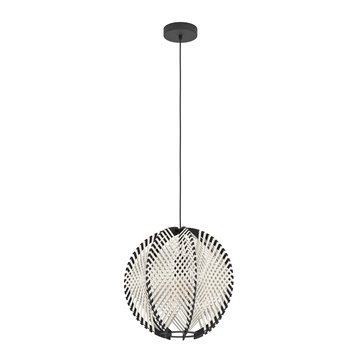 WAVERTON - Sospensione - E27 1X40W - Struttura in acciaio / finitura n