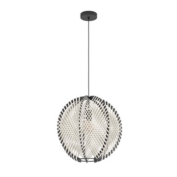 WAVERTON - Sospensione - E27 1X40W - Struttura in acciaio / finitura n