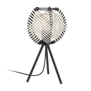 WAVERTON - Lampada da tavolo - E27 1X40W - Struttura in acciaio / fini