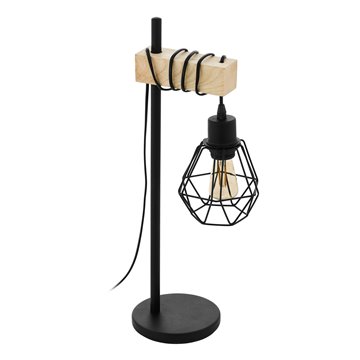 TOWNSHEND 5 - Lampada da tavolo - E27 1X60W - Struttura in metallo e l