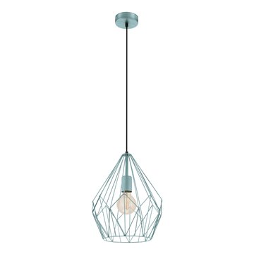 CARLTON - Sospensione - E27 1X60W - Struttura in acciaio / finitura co