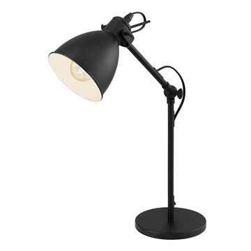 PRIDDY - Lampada da tavolo - E27 1X40W - Struttura in acciaio / finitu