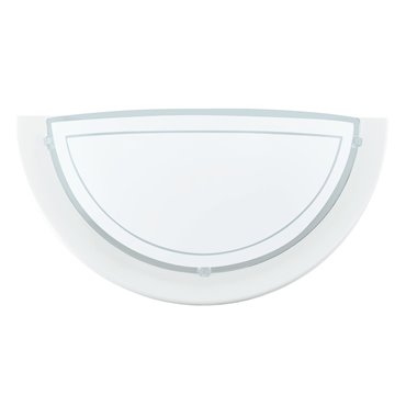 PLANET 1 - Applique - E27 1X60W - Struttura in acciaio / finitura bian