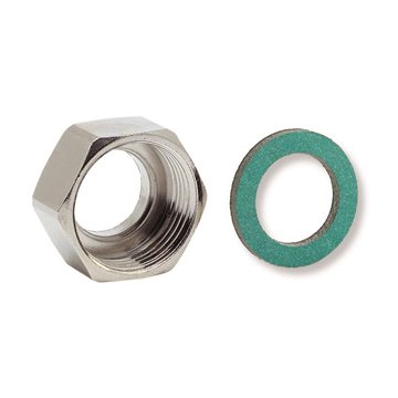 Dado filettato F solare 3/4" con guarnizione C4324