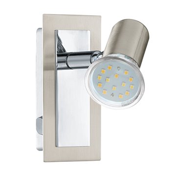 ROTTELO - Faretti - GU10-LED 1X4,6W inclusa - Struttura in acciaio / f