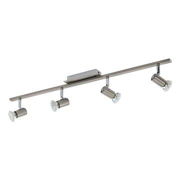 ROTTELO - Faretti - GU10-LED 4X4,6W inclusa - Struttura in acciaio / f