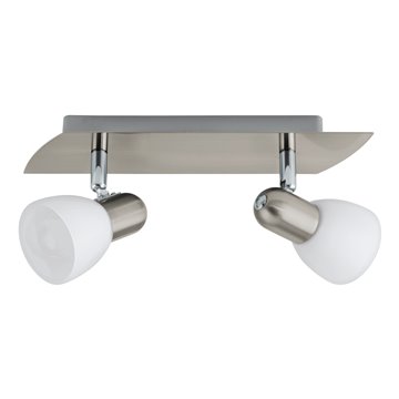 ENEA - Faretti - E14-ILLU 2X40W - Struttura in acciaio / finitura nich