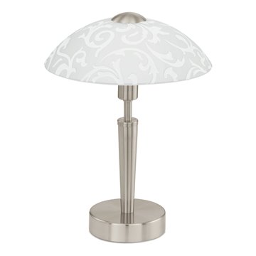 SOLO - Lampada da tavolo - E14-ILLU 1X60W - Struttura in acciaio / fin