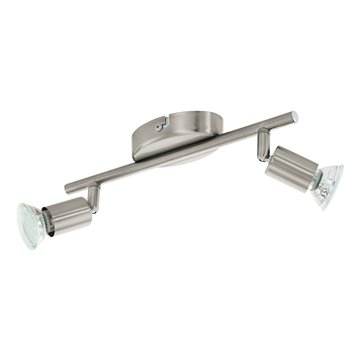 BUZZ-LED - Faretti - GU10-LED 2X2,8W inclusa - Struttura in acciaio / 