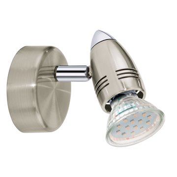 MAGNUM-LED - Faretti - GU10-LED 1X2,8W 3000K inclusa - Struttura in ac